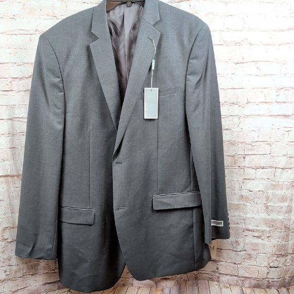 Micheal Kors Gray Men's Blazer Jacket 44 Long Nwt